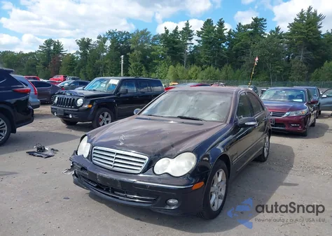 2007 Mercedes-Benz C 280 Luxury 4Matic from USA, damaged, VIN WDBRF92H17F905382